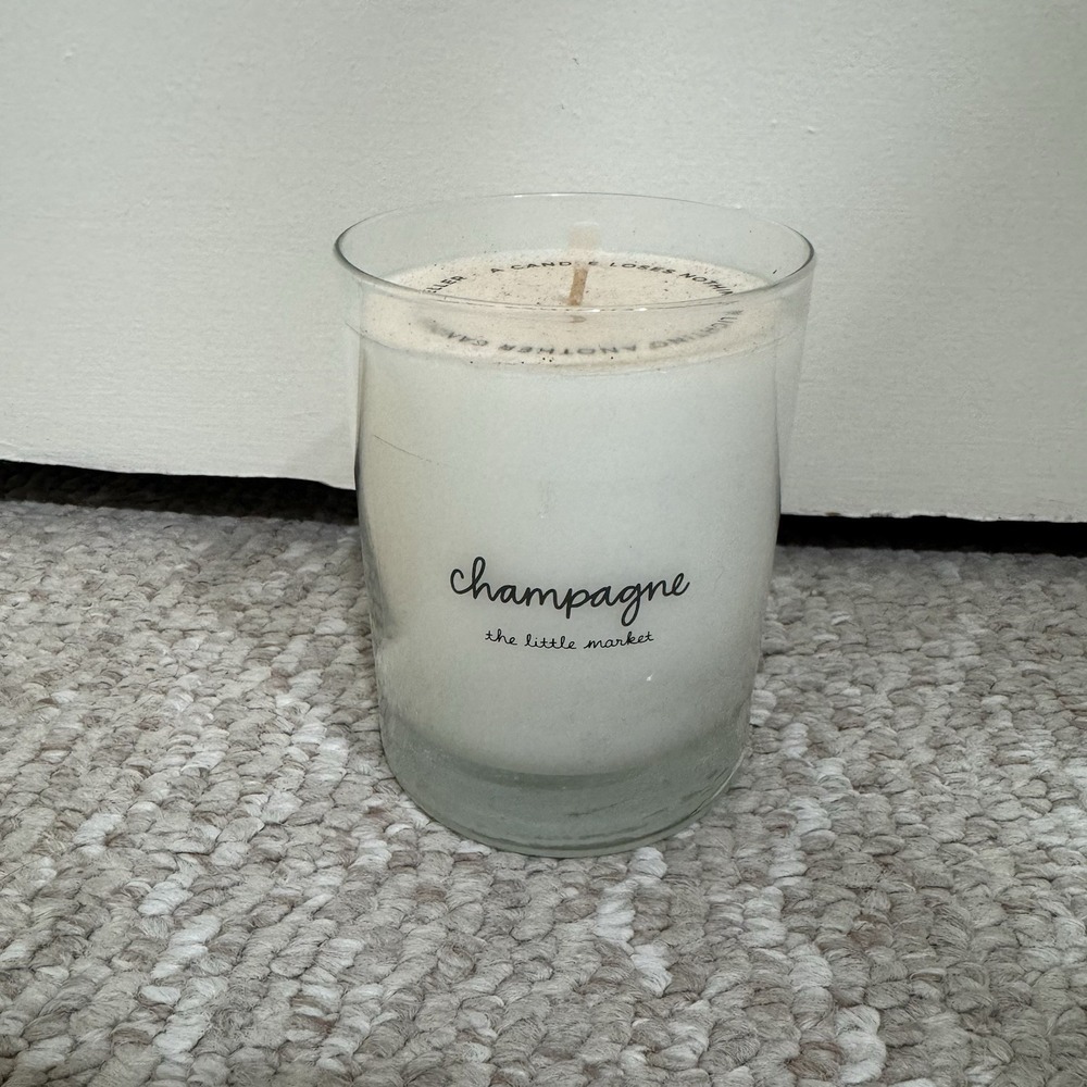 Prosperity Candle The Little Market CHAMPAGNE Congrats 10oz Coconut Blend